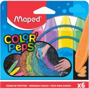 Kreda chodnikowa COLORPEPS mix Maped (936010) 6 sztuk