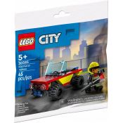 Klocki konstrukcyjne Lego City Patrol straży pożarnej (30585)