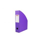 Pojemnik na dokumenty pionowy 7 cm A4 fioletowy folia Biurfol (KSE-35-05)