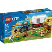 Klocki konstrukcyjne Lego City Przyczepa do przewozu koni (603257)