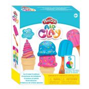Masa plastyczna dla dzieci Air Clay Ice Cream Creations lody mix Playdoh (09082)