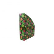 Pojemnik na dokumenty pionowy Biurfol Flowers A4 mix PVC PCW (NSE-01-20)