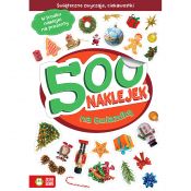 Książeczka edukacyjna 500 naklejek na Gwiazdkę Zielona Sowa