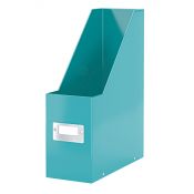 Pojemnik na dokumenty pionowy Click & Store A4 turkusowy karton [mm:] 103x330x 253 Leitz (60470051)