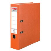 Segregator dźwigniowy Herlitz Q. file Standard A4 80mm pomarańczowy (0011178944)