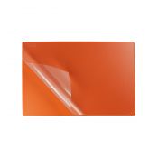 Podkład na biurko pomarańczowy folia [mm:] 380x580 Biurfol (KPB-01-04)