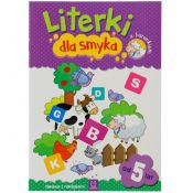 Książeczka edukacyjna Literki dla smyka z barankiem Aksjomat (2660)