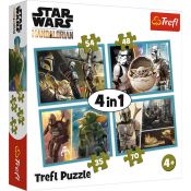 Puzzle Trefl Mandalorian 4w1 4w1 el. (34377)