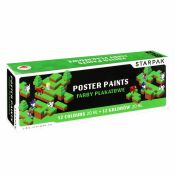 Farby plakatowe Starpak Pixel kolor: mix 20ml 12 kolor. (521495)