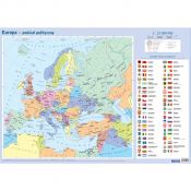 Mapa ścienna Mapa w tubie - Europa polityczna Demart