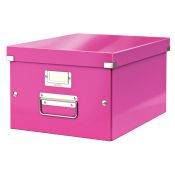 Pudło archiwizacyjne Click & Store A4 różowy karton [mm:] 281x200x 370 Leitz (60440023)