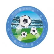Talerz wielokrotnego użytku 21cm Soccer Fans Decorata Godan (95971)