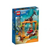 Klocki konstrukcyjne Lego City Wyzwanie kaskaderskie: atak rekina (60342)