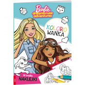 Książka dla dzieci Barbie?. Kolorowanka Ameet
