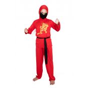 Kostium dziecięcy - Czerwony ninja - rozmiar L Arpex (SD2623-L-7110)
