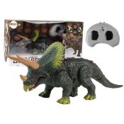 Figurka Lean Dinozaur Na Baterie Triceratops Zdalnie Sterowany Dźwięk (12438)