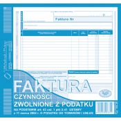 Druk offsetowy Faktura VAT 2/3 A4 80k. Michalczyk i Prokop (198-2E)