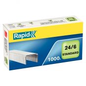 Zszywki 24/6 Rapid standardowe 1000 szt (24855600)