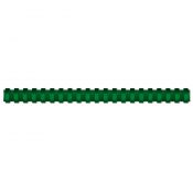 Grzbiety do bindowania A4 zielony PVC PCW śr. 22mm Titanum