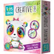 Zestaw kreatywny dla dzieci Pantera - szycie i kolorowanie Stnux (STN7892)