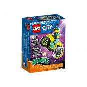 Klocki konstrukcyjne Lego City Cybermotocykl kaskaderski (60358)