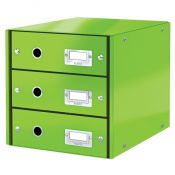 Pojemnik z szufladami Leitz Click & Store zielony 3 szuflad (60480054)
