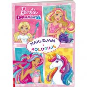 Książka dla dzieci Barbie? Dreamtopia. Naklejam i Koloruję Ameet