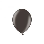 Balon gumowy Partydeco metalizowany 100 szt czarny 12cal