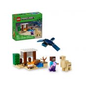 Klocki konstrukcyjne Lego Minecraft Pustynna wyprawa Steve’a (21251)