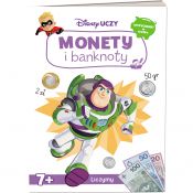 Książka dla dzieci Disney Uczy. Monety i banknoty Ameet