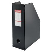 Pojemnik na dokumenty pionowy A4 czarny PVC PCW Esselte (56077)