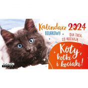 Kalendarz biurkowy Kukartka koty