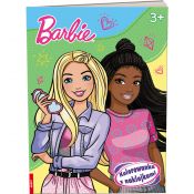Książka dla dzieci Barbie Kolorowanka z Naklejkami Ameet