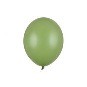 Balon gumowy Partydeco Pastel Rosemary Green (1 op. / 100 szt.) zielony 300mm (SB14P-098)
