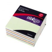 Notes samoprzylepny Strigo karteczki pastelowe mix 400k [mm:] 75x75 (SSN002)