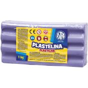 Plastelina Astra 1 kol. fiolet jasny 1000g (303111011)