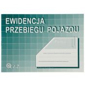 Druk offsetowy Ewidencja przebiegu pojazdów (bez kosztów) A5 A5 32k. Michalczyk i Prokop (K17)