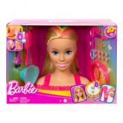 Zestaw piękności głowa do stylizacji neon blond Barbie (HMD78)