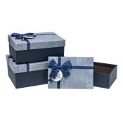 Pudełko na prezent Rozette [mm:] 220x150x 90 (PUG-23288-PR BLUE set 3)