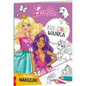 Książka dla dzieci Barbie™. Kolorowanka Ameet