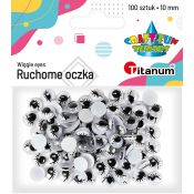Oczka Titanum Craft-Fun Series 10mm 100 szt (ORZ003)