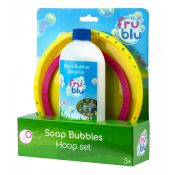 Bańki mydlane Fru Blu Zestaw Obręcz + płyn 0,4l Tm Toys (DKF0482)
