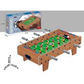 Gra zręcznościowa Adar stół do gry w piłkarzyki, drewniany (582415)