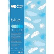 Zeszyt papierów kolorowych Happy Color Deco Blue A4 170g 20k [mm:] 210x297 (3717 2030-032)