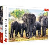 Puzzle Trefl Afrykańskie słonie 1000 el. (10442)