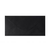 Koperta pearl czarny DL czarny Galeria Papieru (280177) 10 sztuk