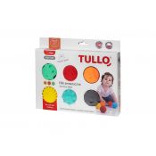 Piłka do masażu Sensoryczne buźki 6 szt. guma Tullo (462)