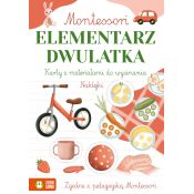 Książeczka edukacyjna Montessori. Elementarz dwulatka Zielona Sowa