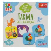 Gra edukacyjna Trefl Farma z Serii ABC Malucha Farma (01944)