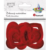 Ozdoba materiałowa Titanum Craft-Fun Series serce (BY163)